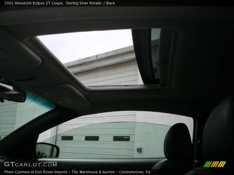 Sterling Silver Metallic / Black 2001 Mitsubishi Eclipse GT Coupe