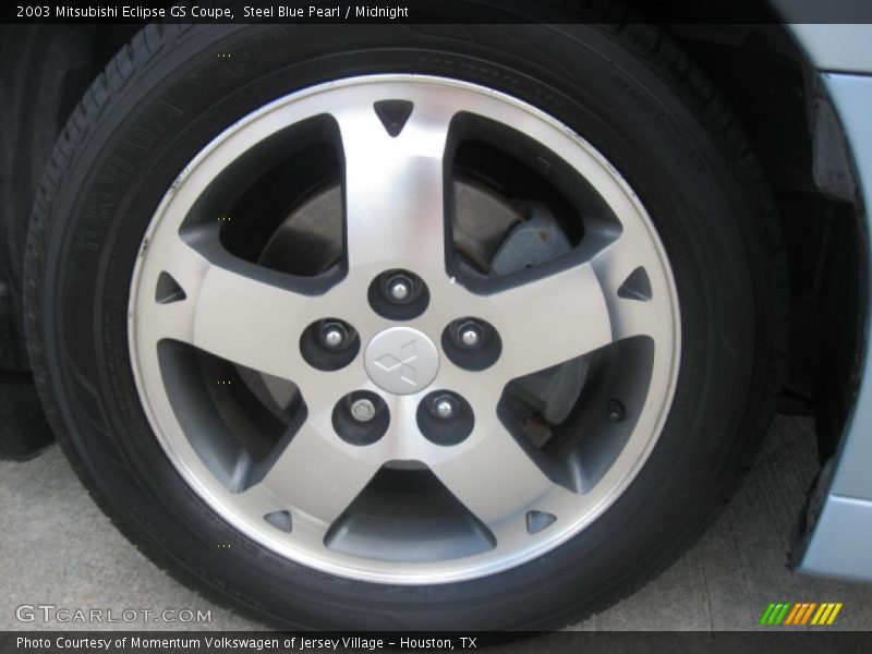 Steel Blue Pearl / Midnight 2003 Mitsubishi Eclipse GS Coupe