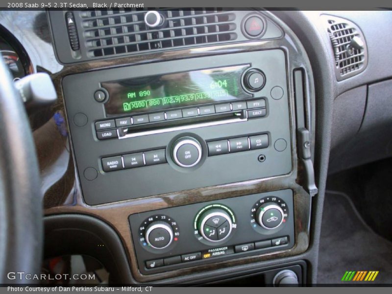 Black / Parchment 2008 Saab 9-5 2.3T Sedan