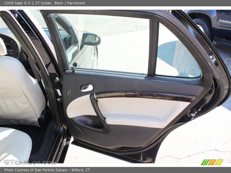 Black / Parchment 2008 Saab 9-5 2.3T Sedan
