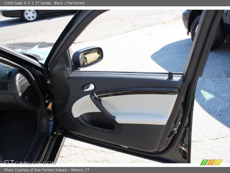 Black / Parchment 2008 Saab 9-5 2.3T Sedan