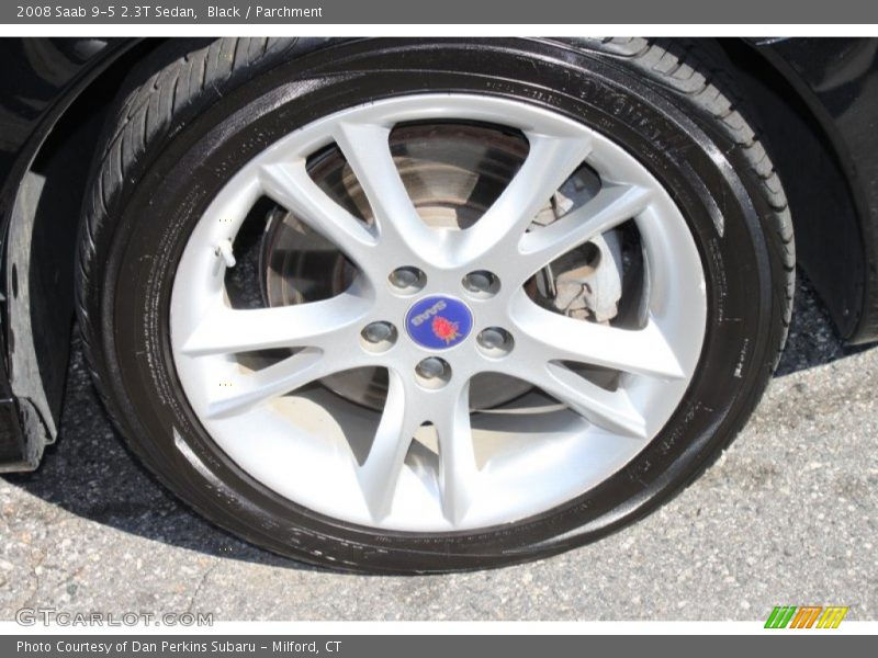 Black / Parchment 2008 Saab 9-5 2.3T Sedan