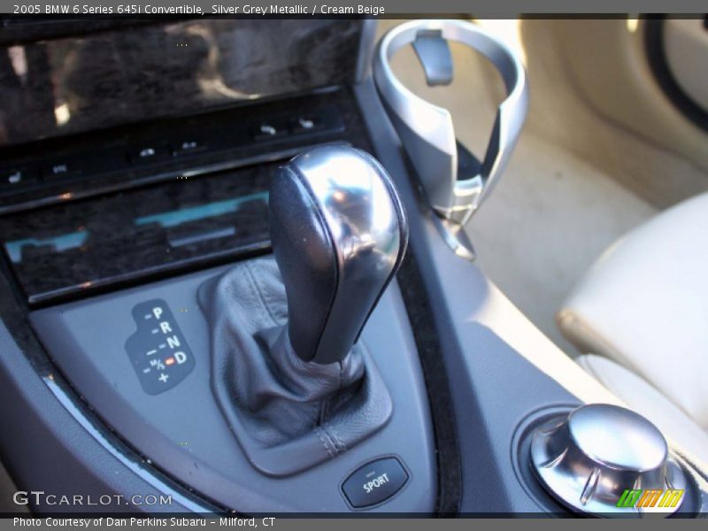  2005 6 Series 645i Convertible 6 Speed Steptronic Automatic Shifter