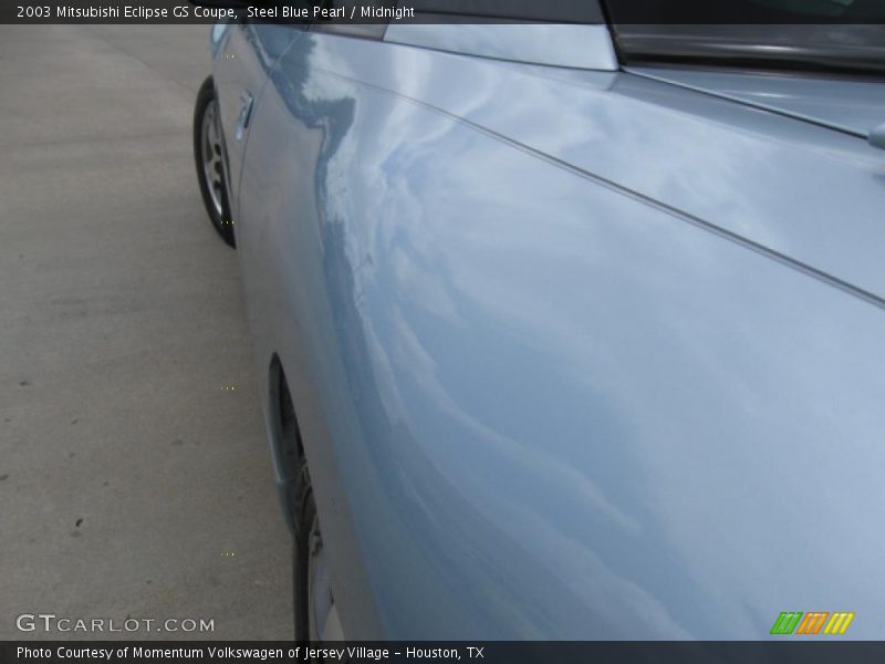 Steel Blue Pearl / Midnight 2003 Mitsubishi Eclipse GS Coupe