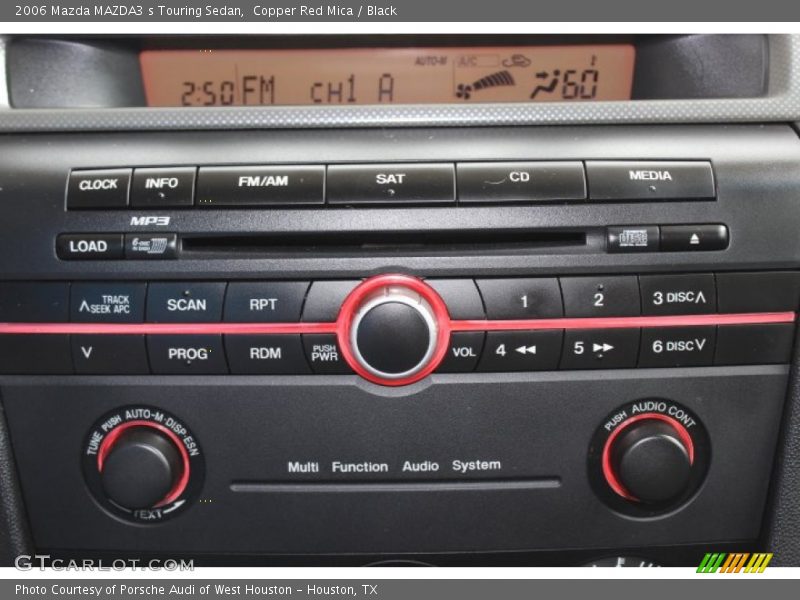 Controls of 2006 MAZDA3 s Touring Sedan