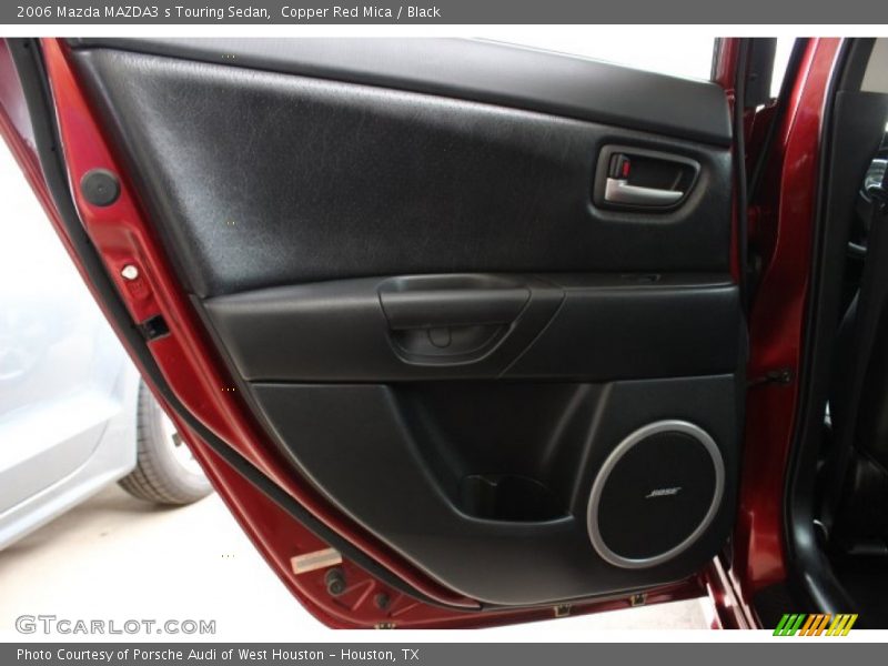 Copper Red Mica / Black 2006 Mazda MAZDA3 s Touring Sedan