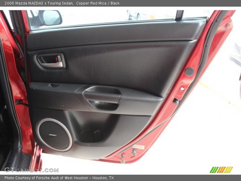 Copper Red Mica / Black 2006 Mazda MAZDA3 s Touring Sedan