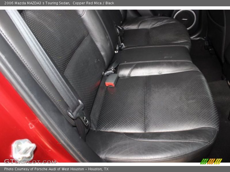 Copper Red Mica / Black 2006 Mazda MAZDA3 s Touring Sedan