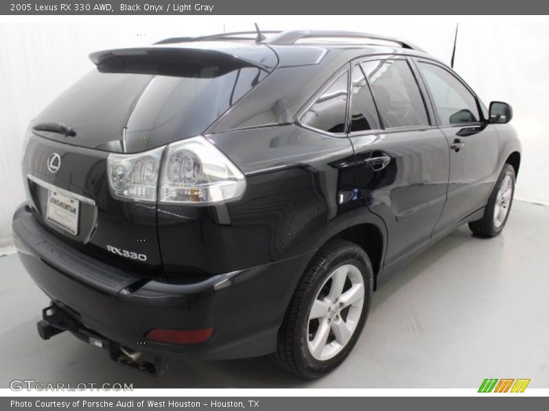 Black Onyx / Light Gray 2005 Lexus RX 330 AWD