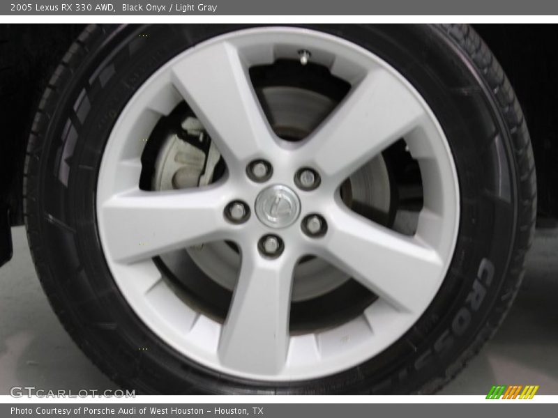 Black Onyx / Light Gray 2005 Lexus RX 330 AWD