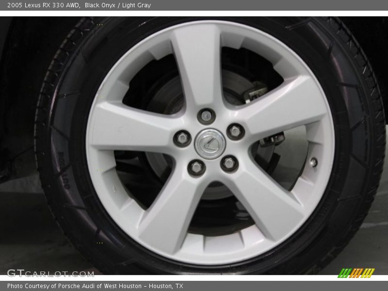 Black Onyx / Light Gray 2005 Lexus RX 330 AWD
