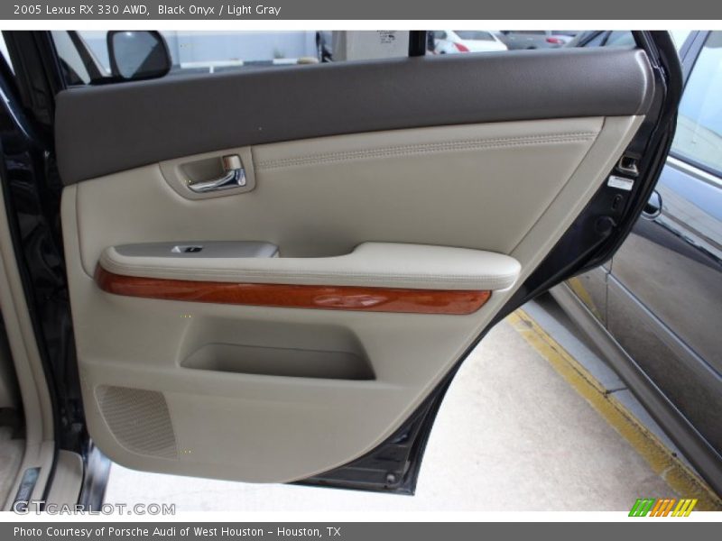 Black Onyx / Light Gray 2005 Lexus RX 330 AWD