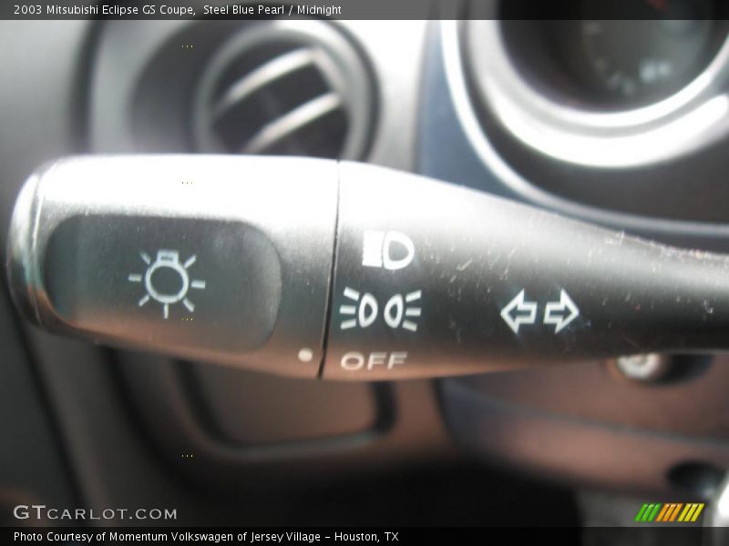 Steel Blue Pearl / Midnight 2003 Mitsubishi Eclipse GS Coupe