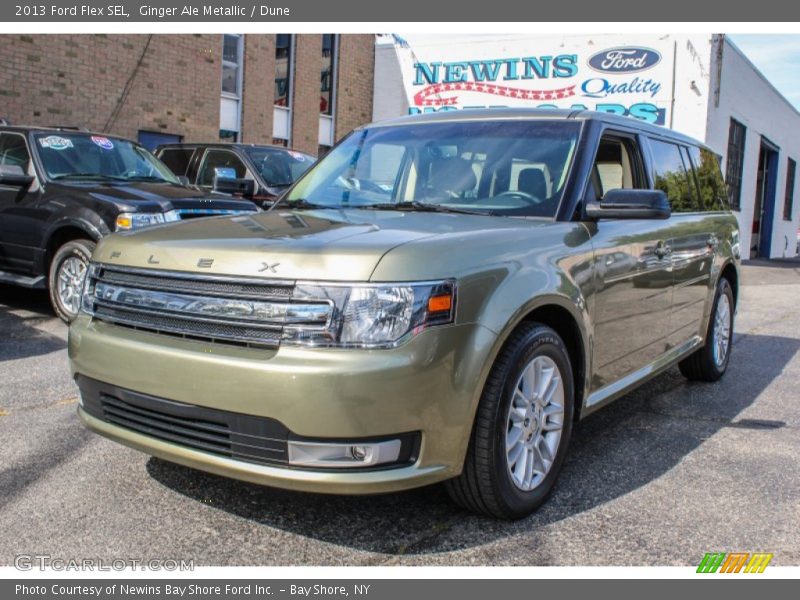 Ginger Ale Metallic / Dune 2013 Ford Flex SEL