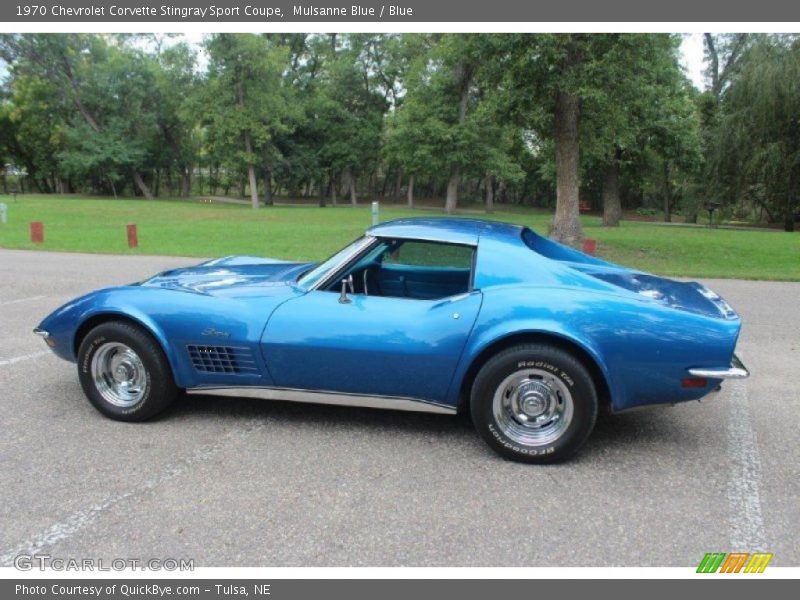  1970 Corvette Stingray Sport Coupe Mulsanne Blue