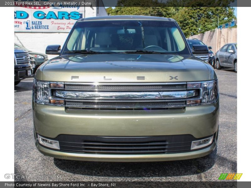 Ginger Ale Metallic / Dune 2013 Ford Flex SEL