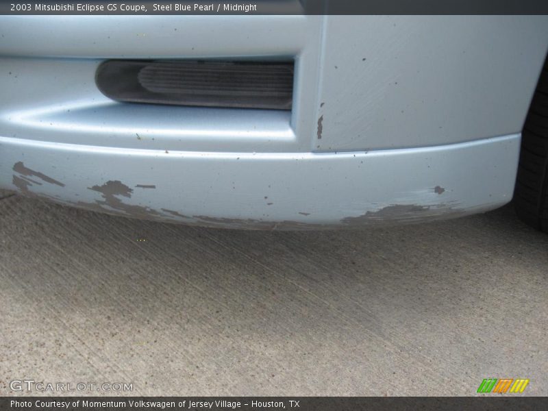 Steel Blue Pearl / Midnight 2003 Mitsubishi Eclipse GS Coupe