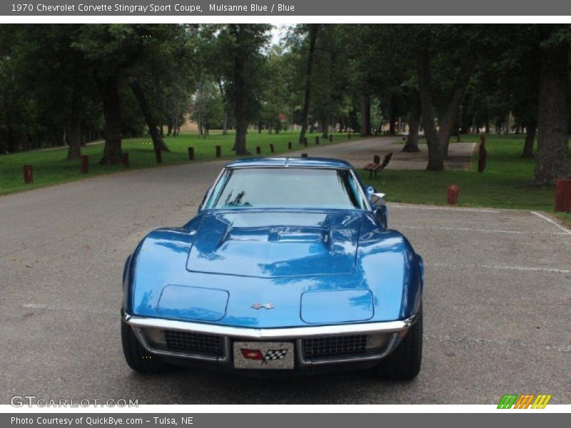 Mulsanne Blue / Blue 1970 Chevrolet Corvette Stingray Sport Coupe