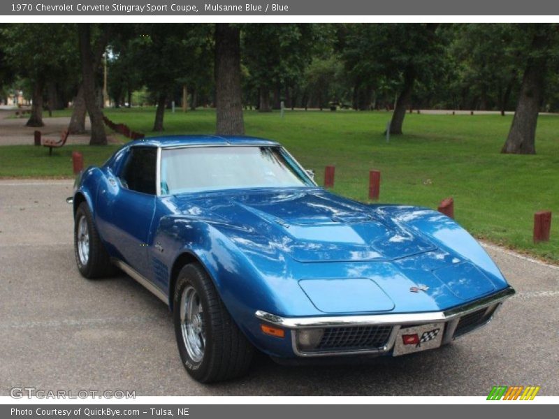 Front 3/4 View of 1970 Corvette Stingray Sport Coupe
