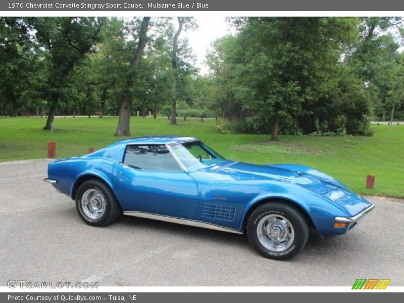  1970 Corvette Stingray Sport Coupe Mulsanne Blue
