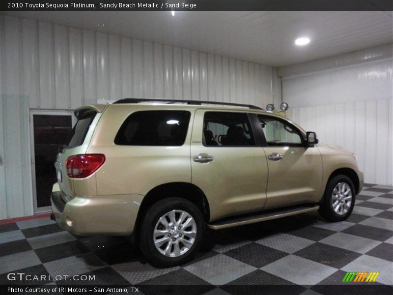 Sandy Beach Metallic / Sand Beige 2010 Toyota Sequoia Platinum