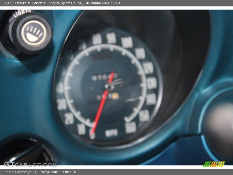 Mulsanne Blue / Blue 1970 Chevrolet Corvette Stingray Sport Coupe