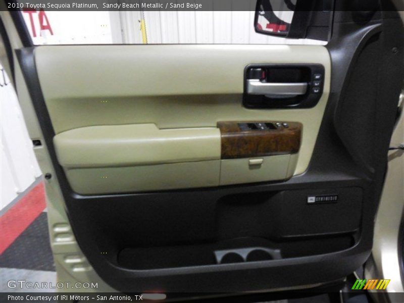Sandy Beach Metallic / Sand Beige 2010 Toyota Sequoia Platinum