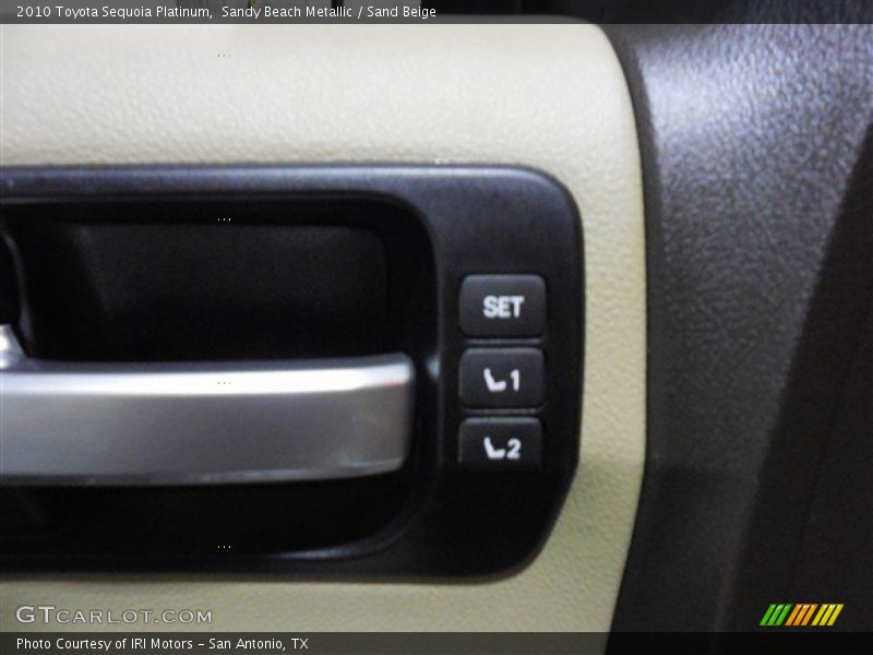Sandy Beach Metallic / Sand Beige 2010 Toyota Sequoia Platinum