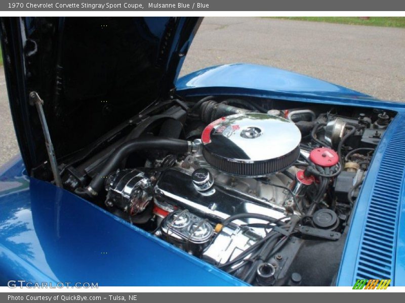  1970 Corvette Stingray Sport Coupe Engine - 454 cid OHV 16-Valve V8
