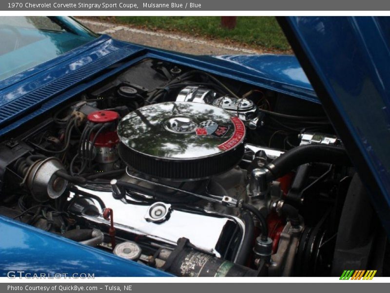  1970 Corvette Stingray Sport Coupe Engine - 454 cid OHV 16-Valve V8