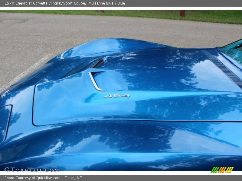 Mulsanne Blue / Blue 1970 Chevrolet Corvette Stingray Sport Coupe