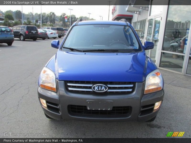 Smart Blue Metallic / Black 2008 Kia Sportage LX V6