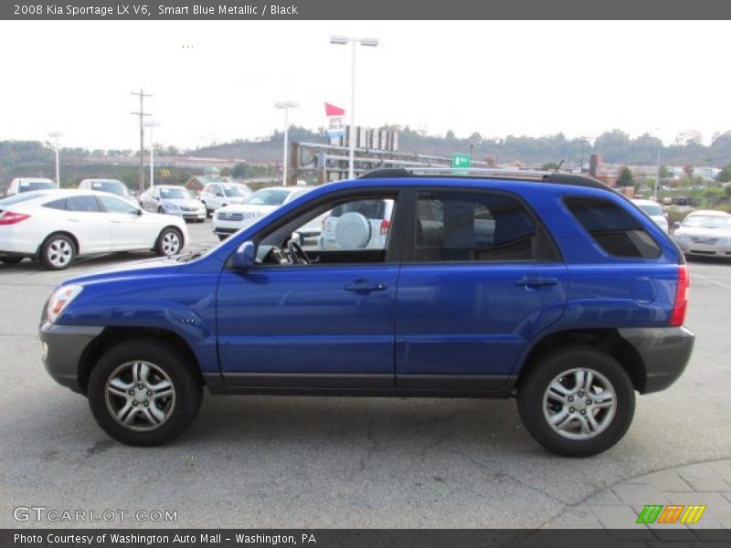 Smart Blue Metallic / Black 2008 Kia Sportage LX V6