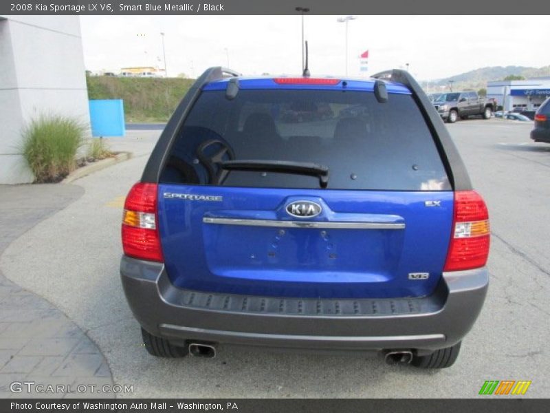 Smart Blue Metallic / Black 2008 Kia Sportage LX V6