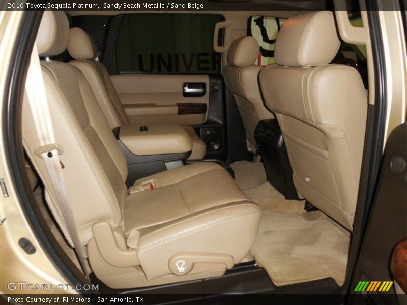 Sandy Beach Metallic / Sand Beige 2010 Toyota Sequoia Platinum