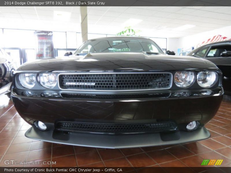 Black / Dark Slate Gray 2014 Dodge Challenger SRT8 392