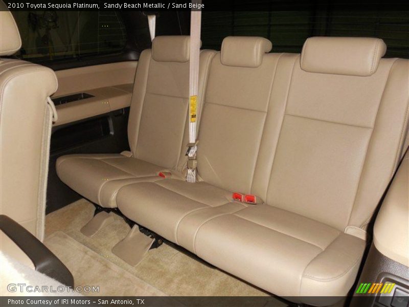 Sandy Beach Metallic / Sand Beige 2010 Toyota Sequoia Platinum