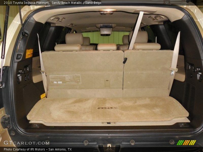 Sandy Beach Metallic / Sand Beige 2010 Toyota Sequoia Platinum