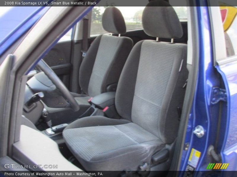 Smart Blue Metallic / Black 2008 Kia Sportage LX V6