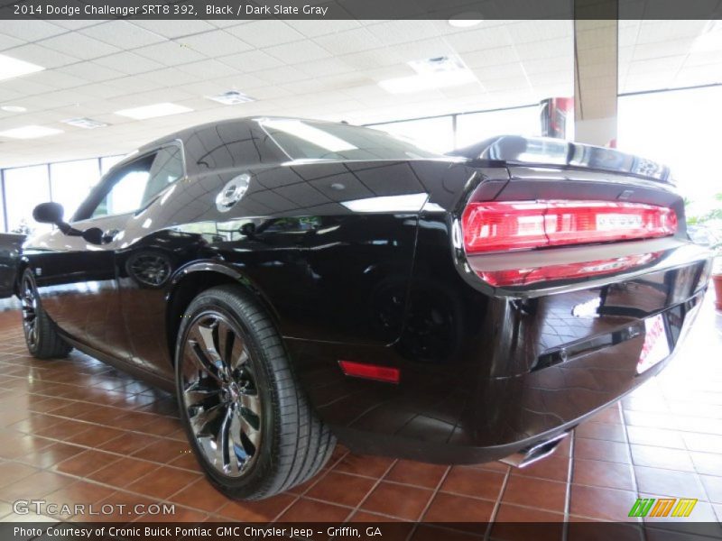 Black / Dark Slate Gray 2014 Dodge Challenger SRT8 392