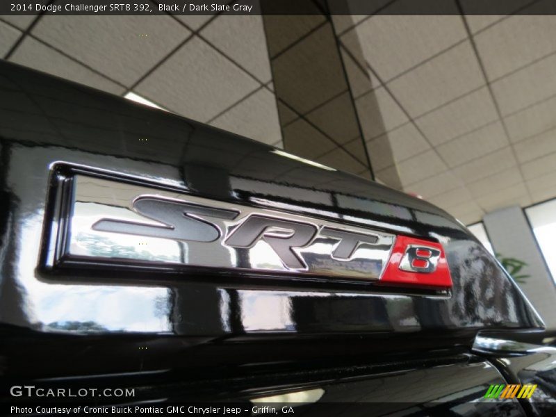 Black / Dark Slate Gray 2014 Dodge Challenger SRT8 392