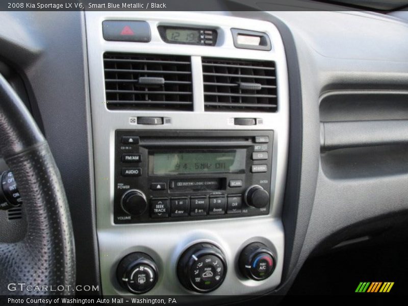 Smart Blue Metallic / Black 2008 Kia Sportage LX V6