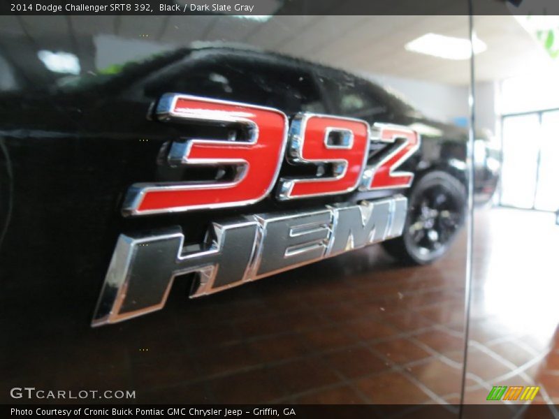 Black / Dark Slate Gray 2014 Dodge Challenger SRT8 392