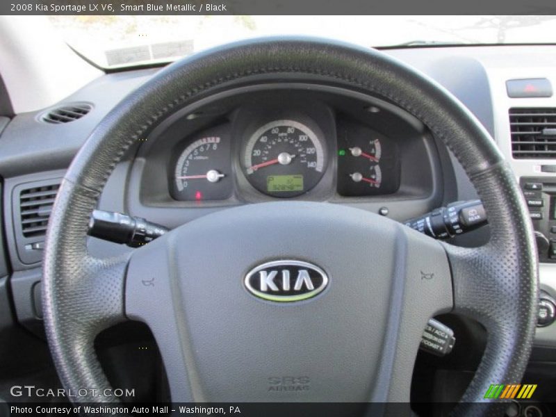 Smart Blue Metallic / Black 2008 Kia Sportage LX V6