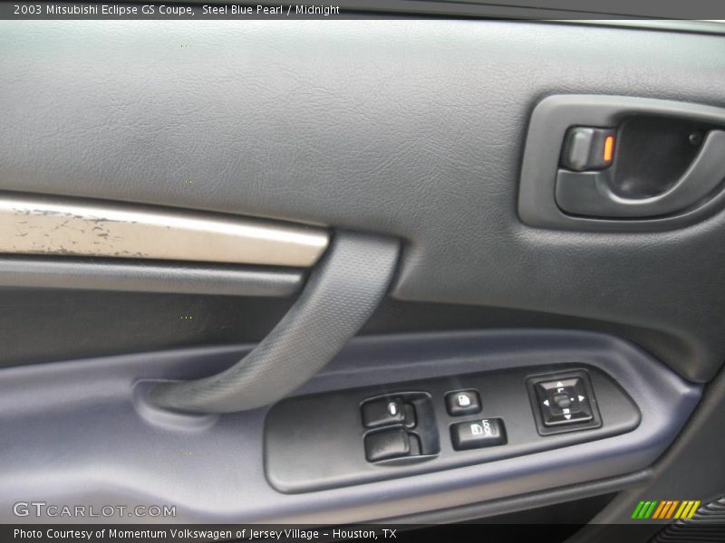 Steel Blue Pearl / Midnight 2003 Mitsubishi Eclipse GS Coupe