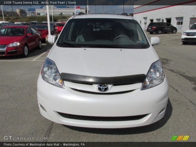 Arctic Frost Pearl / Stone 2008 Toyota Sienna XLE