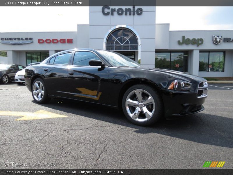 Pitch Black / Black 2014 Dodge Charger SXT
