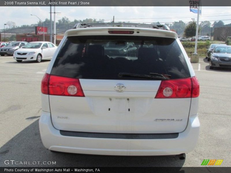 Arctic Frost Pearl / Stone 2008 Toyota Sienna XLE