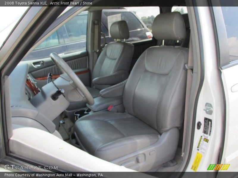 Arctic Frost Pearl / Stone 2008 Toyota Sienna XLE