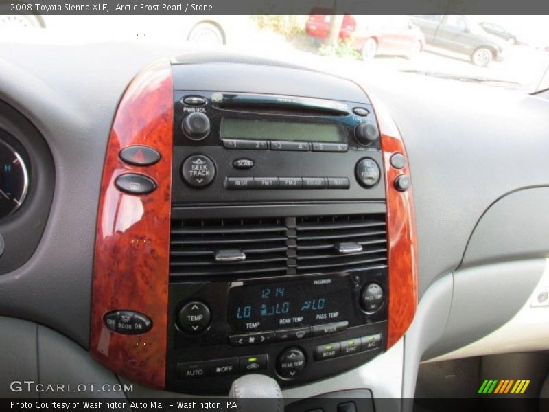 Arctic Frost Pearl / Stone 2008 Toyota Sienna XLE